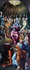 Pentecostés by El Greco