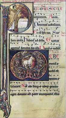 Gregorian manuscript